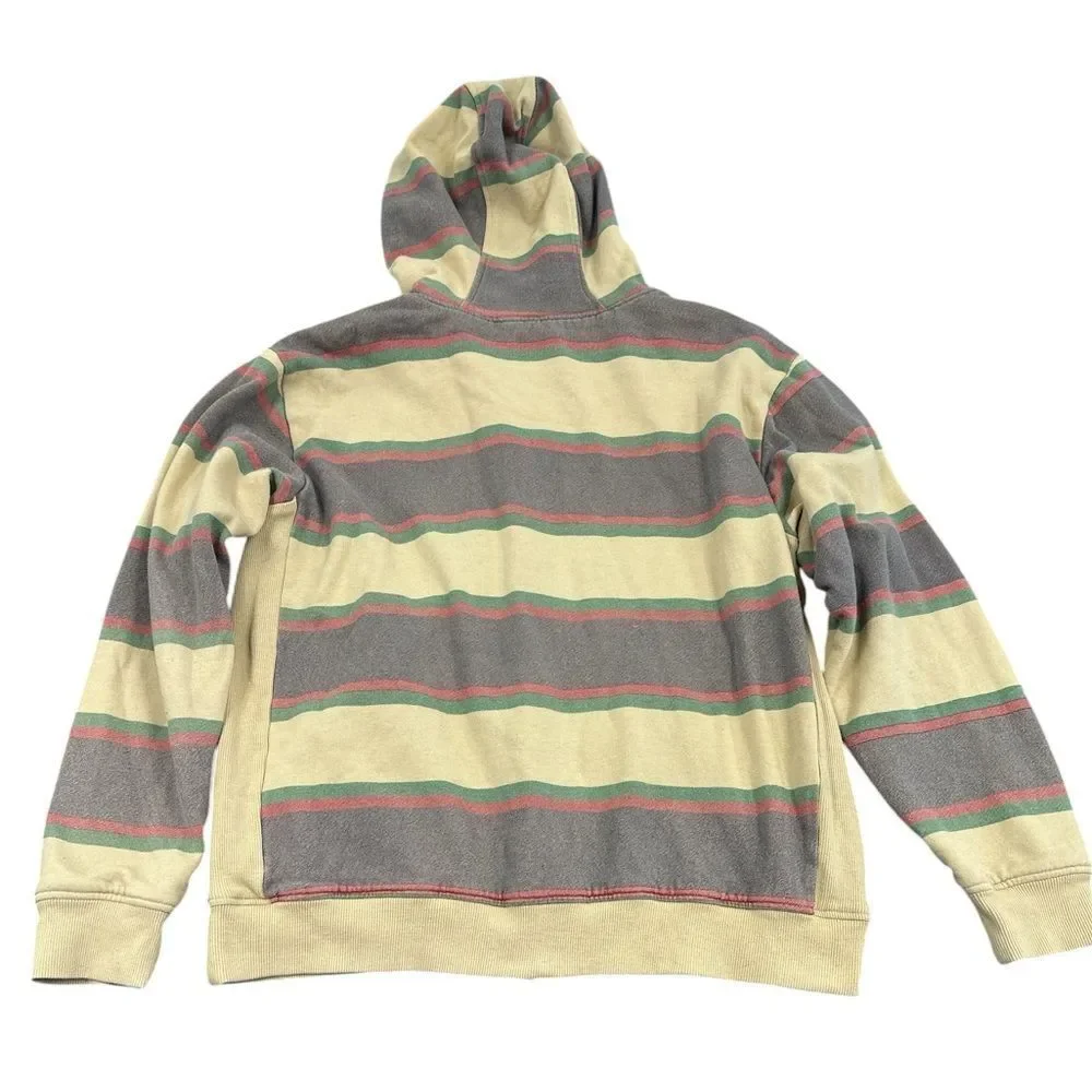 Burton Multicolor Striped Hoodie Men’s Size Large